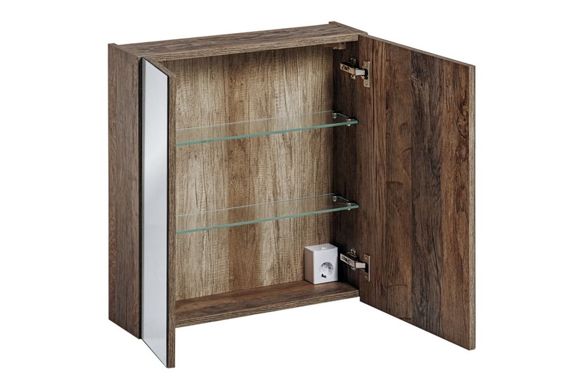 SANTA FE OAK 84-60cm SPEILSKAP