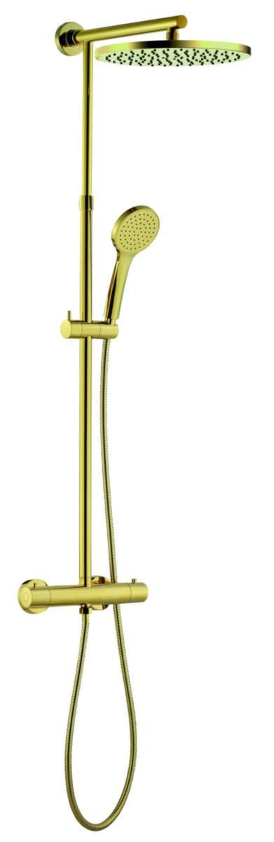 A-Collection Azur takdusjsett med termostat - Ø300 mm