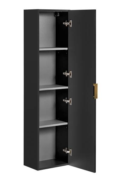 Hovedbilde ADEL BLACK 140CM HØYSKAP